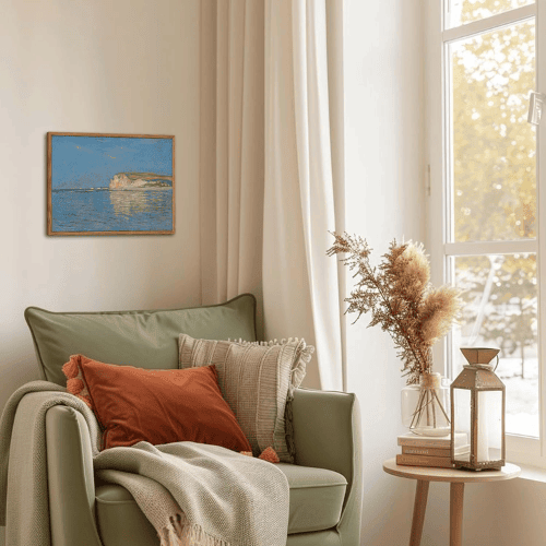 Framed Claude Monet Coastal Wall Art