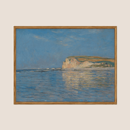 Framed Claude Monet Coastal Wall Art