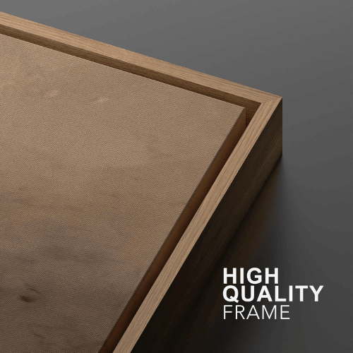 Abstract "Earthy Minimal" 3-Piece Framed Set – Neutral Brown & Terracotta Organic Illustrations