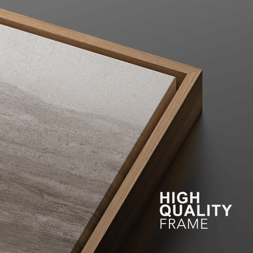 Modern "Ethereal Tides" 3-Piece Framed Set – Neutral Textured Seascape Illustrations